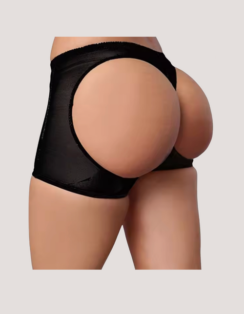 Mid Waist Cut Out Butt Lift Shorts